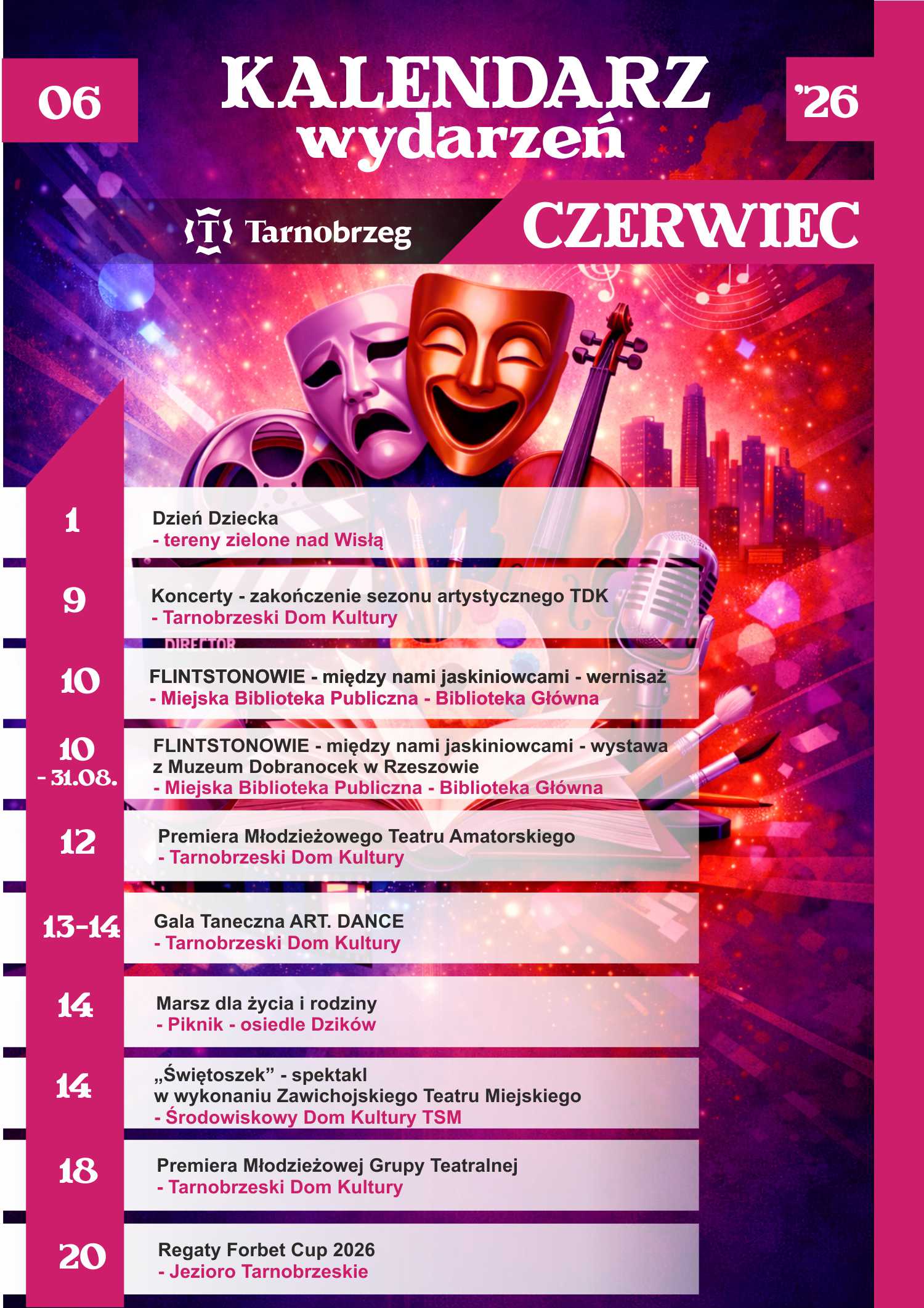 Kalendarz wydarzeń 2026